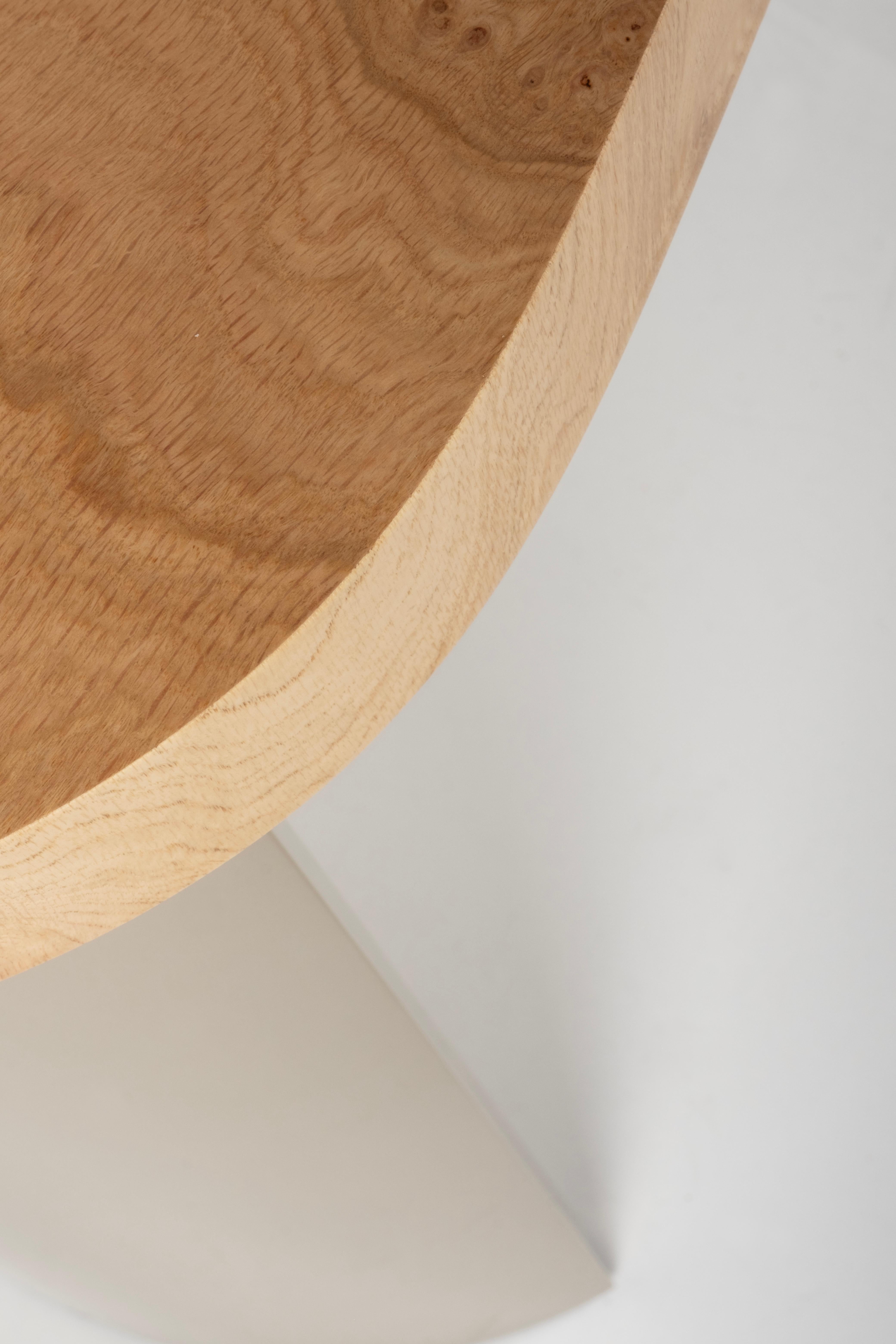 Wood Organic Modern Armona Desk, Oak Root, Handmade in Portugal by Greenapple For Sale