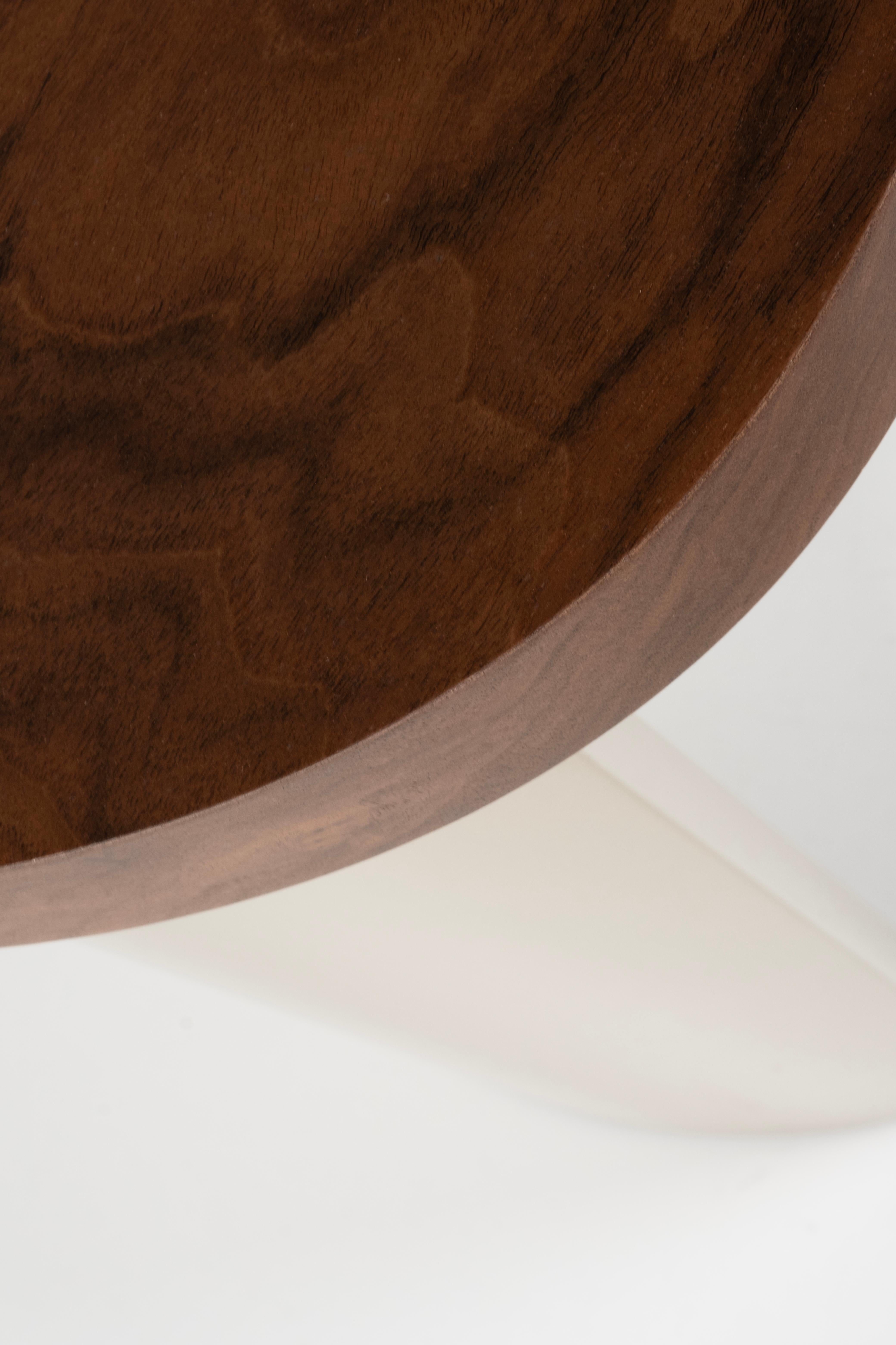 Contemporary Organic Modern Armona Desk, Walnut, Handmade in Portugal by Greenapple For Sale