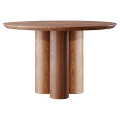 Table de salle à manger moderne et organique en Australian Wood Ímpetu