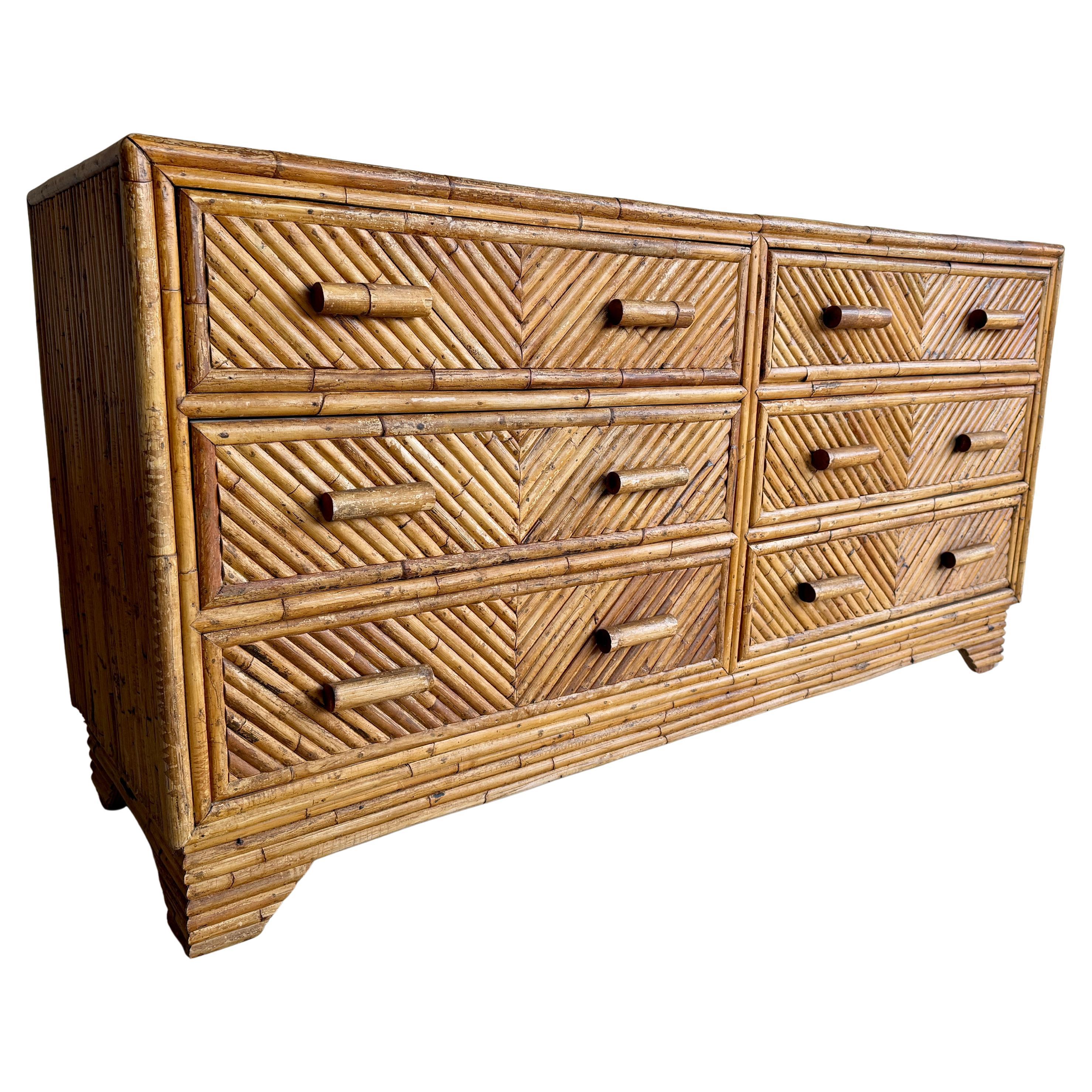 Moderne Bio-Bambus-Kommode im Angebot