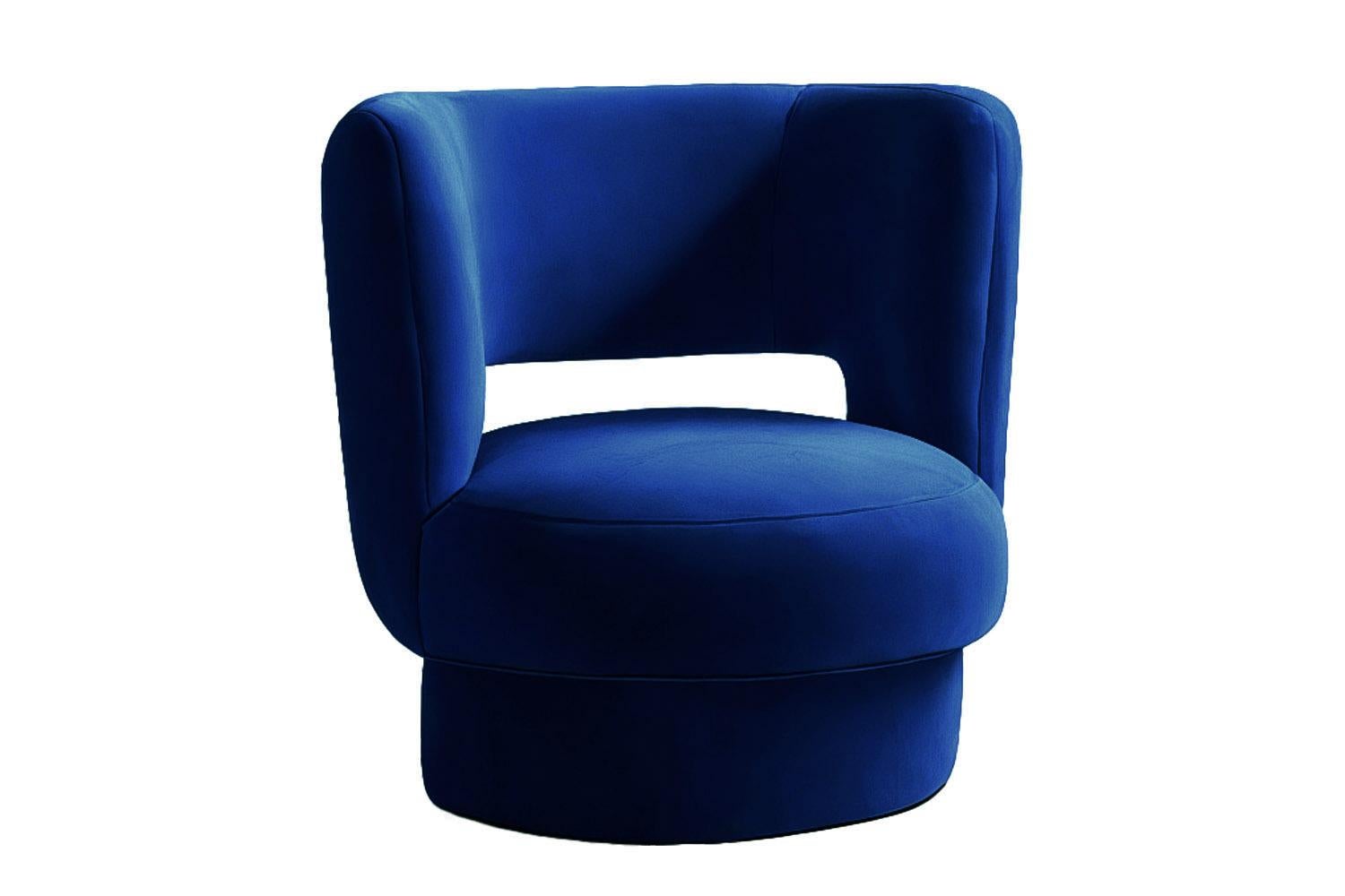 Bio Modern Beige Samt Sessel Ritual im Zustand „Neu“ im Angebot in Almería, ES