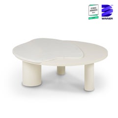 Organic Modern Bordeira Coffee Table, Marble, Handmade in Portugal by Greenapple