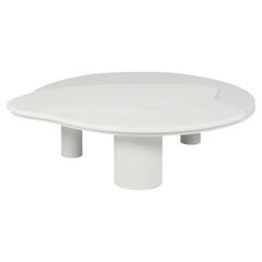 Organischer moderner Bordeira-Couchtisch, Marmor, handgefertigt in Portugal von Greenapple