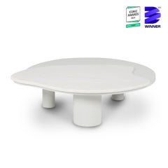 Organic Modern Bordeira Coffee Table, Marble, Handmade in Portugal by Greenapple