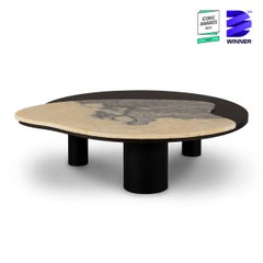 Organic Modern Bordeira Coffee Tables, Onyx, Handmade in Portugal by Greenapple