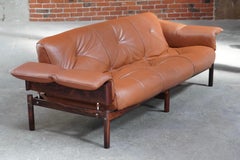 Organic Modern Brazilian 1960s Percival Lafer MP-13 Sofa