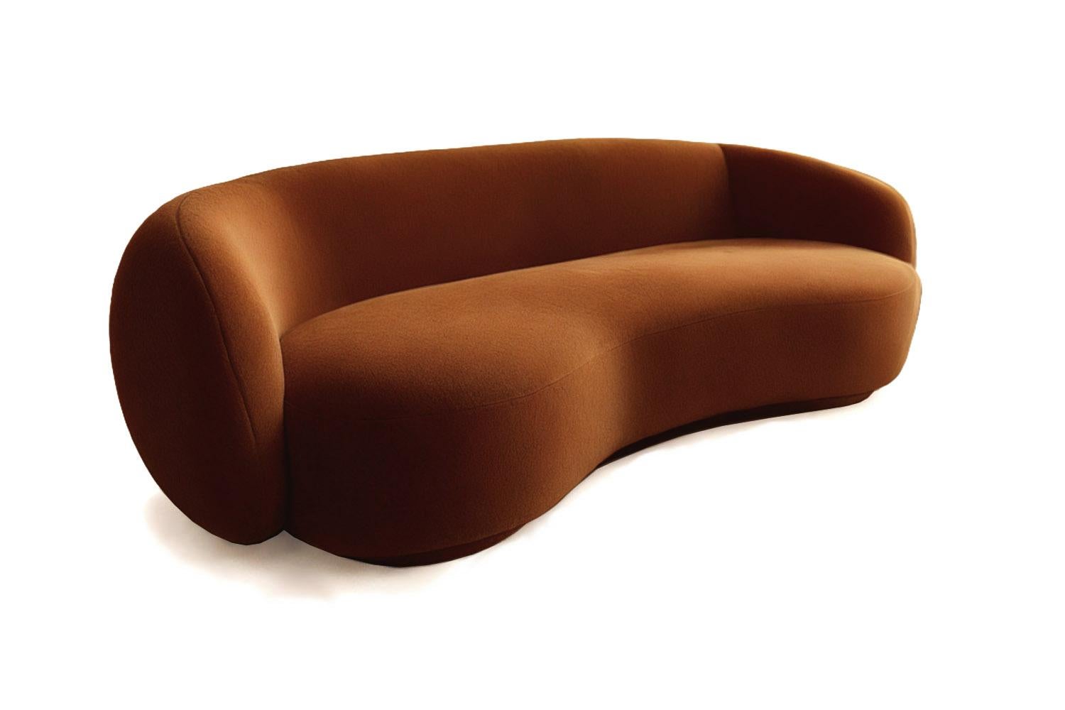 Melancholy is not sadness—it’s a depth of feeling, a space for reflection. The Melancolía Sofa embodies that quiet intensity. With its organic curves, generous proportions, and enveloping presence, it offers a place to sit, to sink, and to dwell in