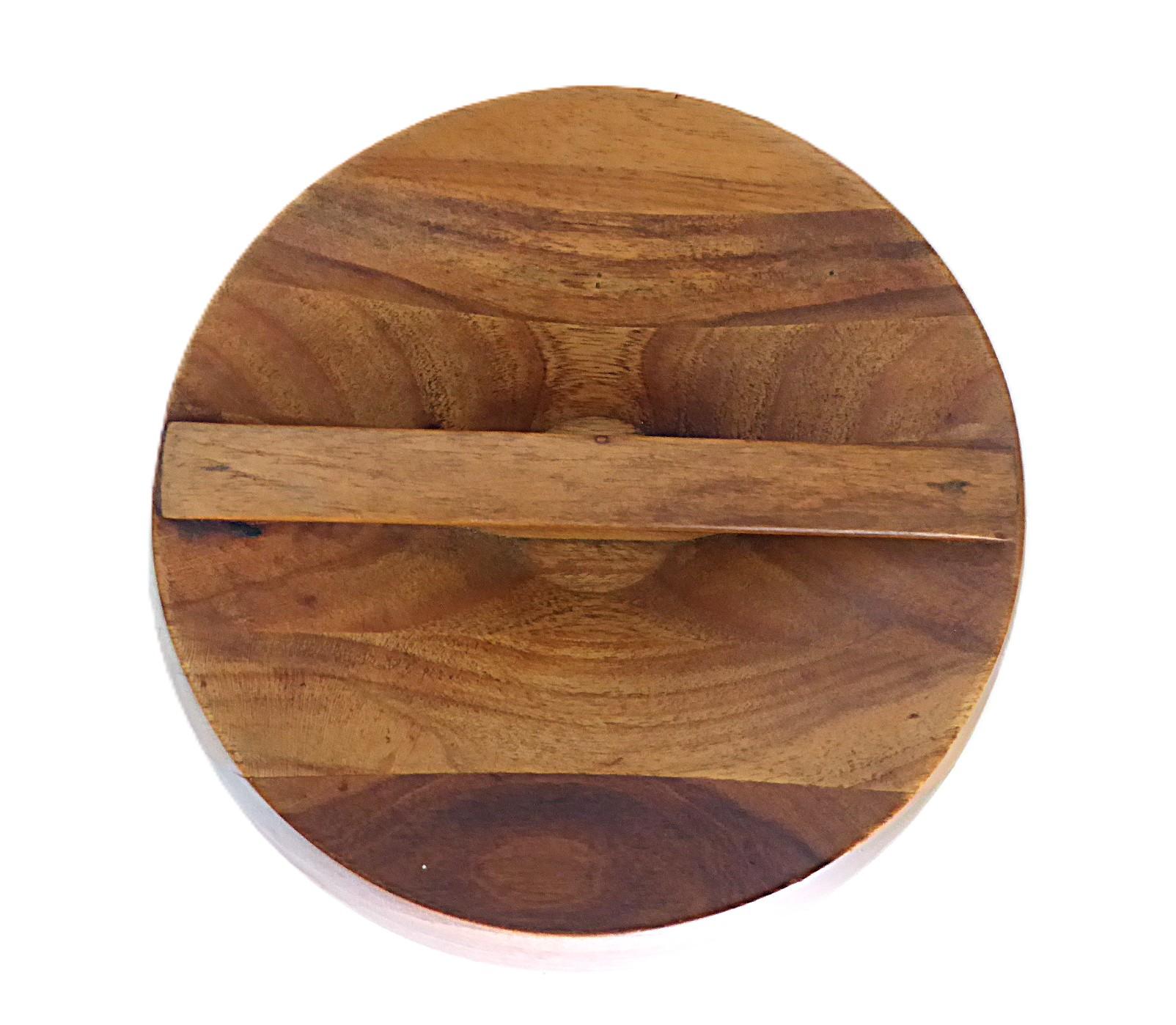 Secchiello per il ghiaccio in legno di noce della collezione Cadejo di Daniel Loomis Valenza anni '70 in vendita 1