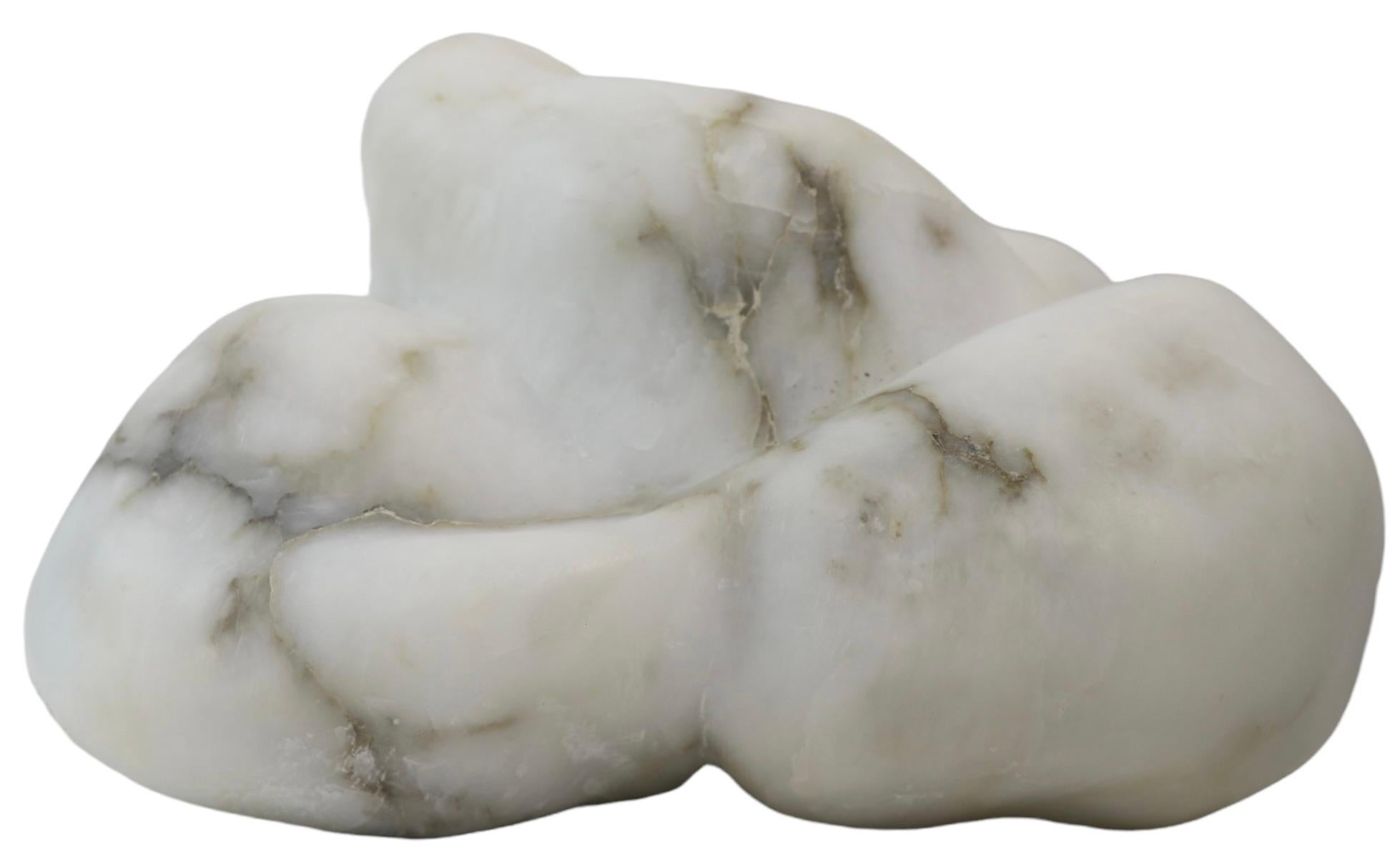 Organic Modern Carved Marble Sculpture Ca. 1970's For Sale 4