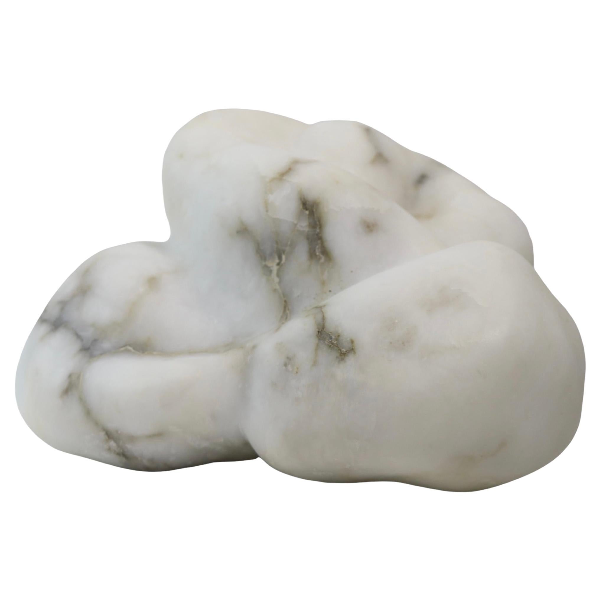 Organic Modern Carved Marble Sculpture Ca. 1970's For Sale
