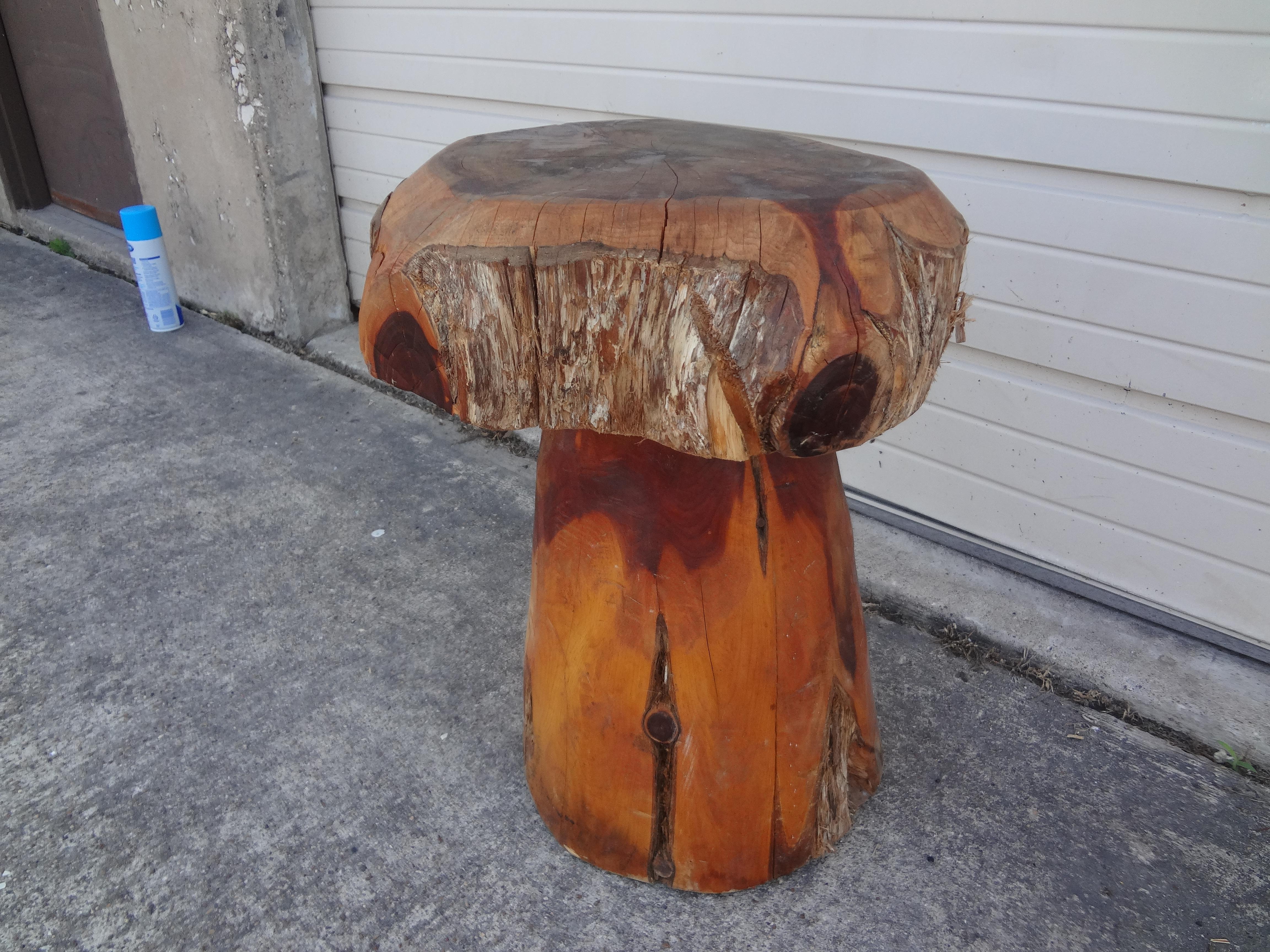 Organique Table champignon moderne et organique sculptée en vente