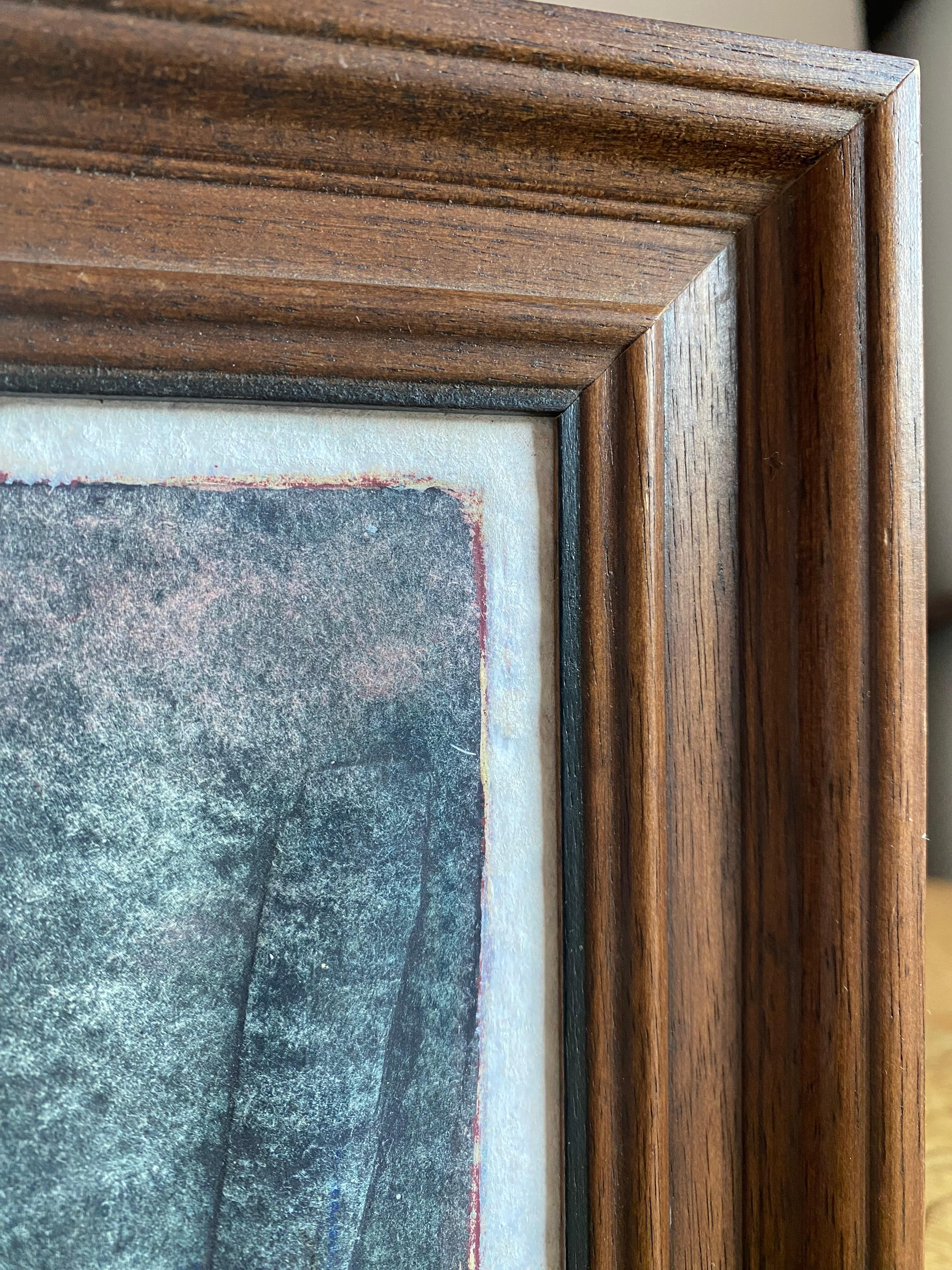 Pintura Abstracta de Papel Fundido Moderno Orgánico en Bueno estado para la venta en Round Top, TX