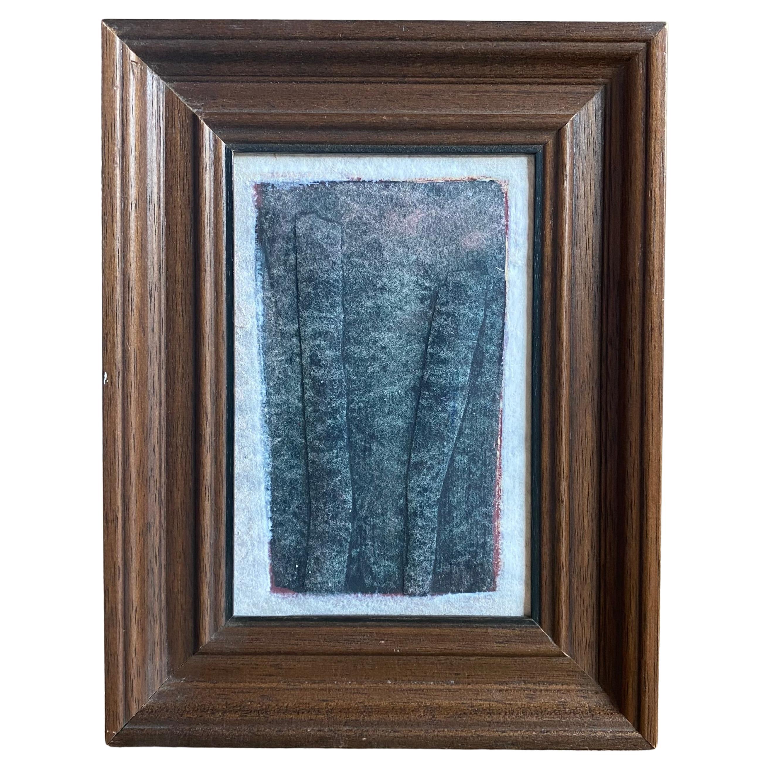 Organic Modern Cast Abstrakte Papiermalerei