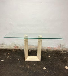 Organic Modern Cattelan Italia Diapason Console Table