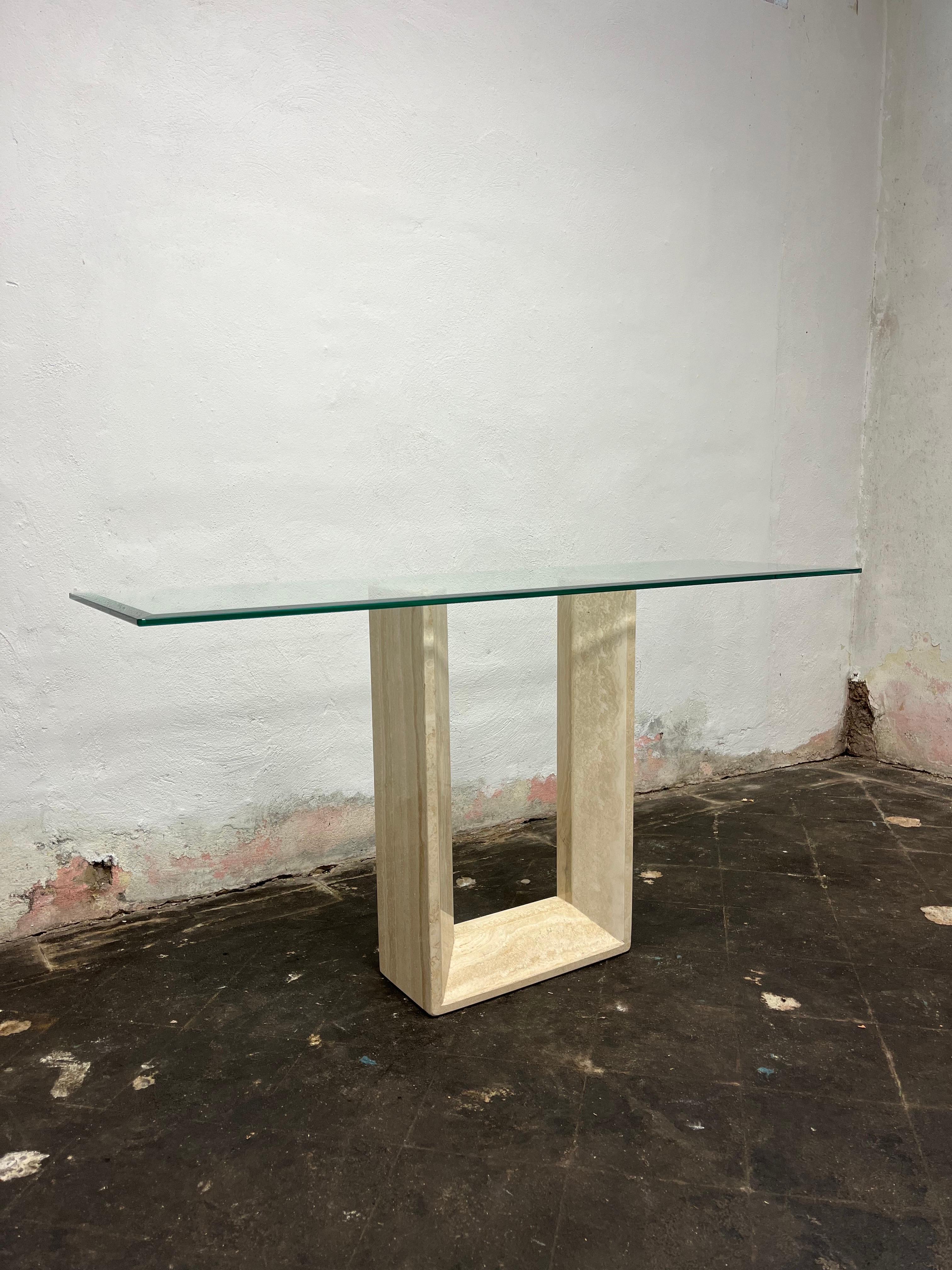 Organischer moderner Cattelan Italia Diapason-Konsolentisch (Organische Moderne) im Angebot