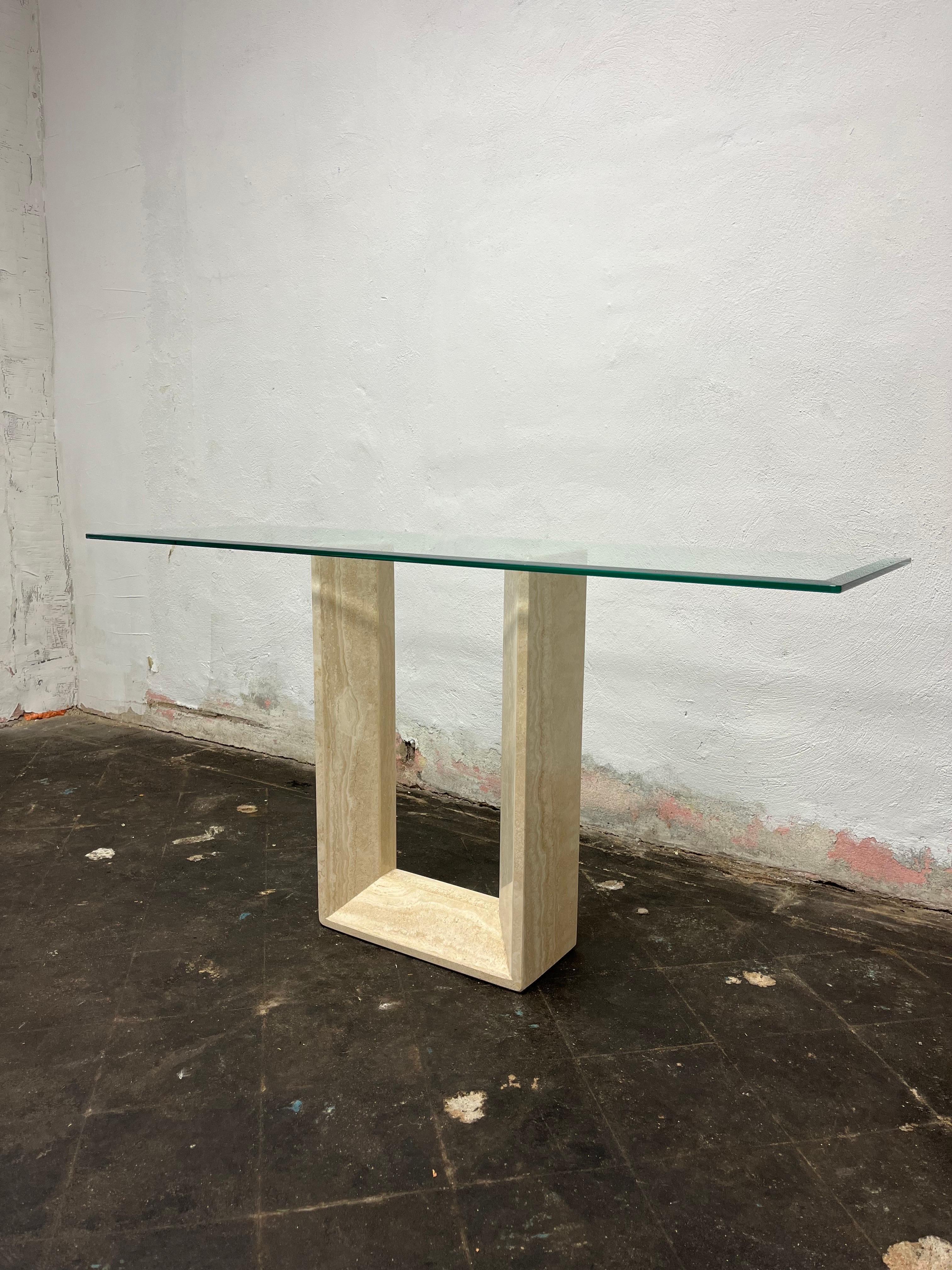 Organischer moderner Cattelan Italia Diapason-Konsolentisch (Italienisch) im Angebot