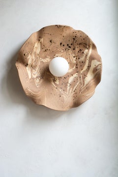 Aplique moderno de cerámica orgánica