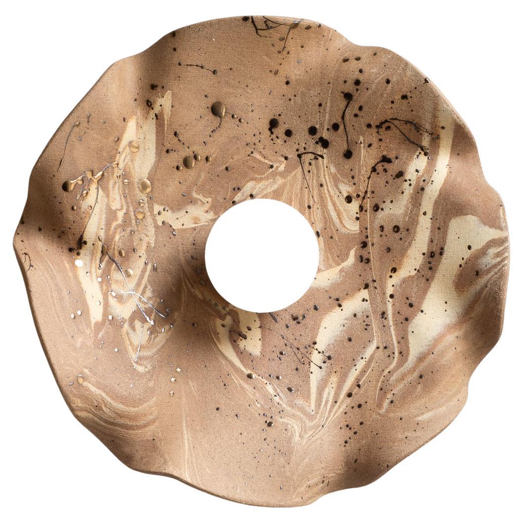 Aplique moderno de cerámica orgánica