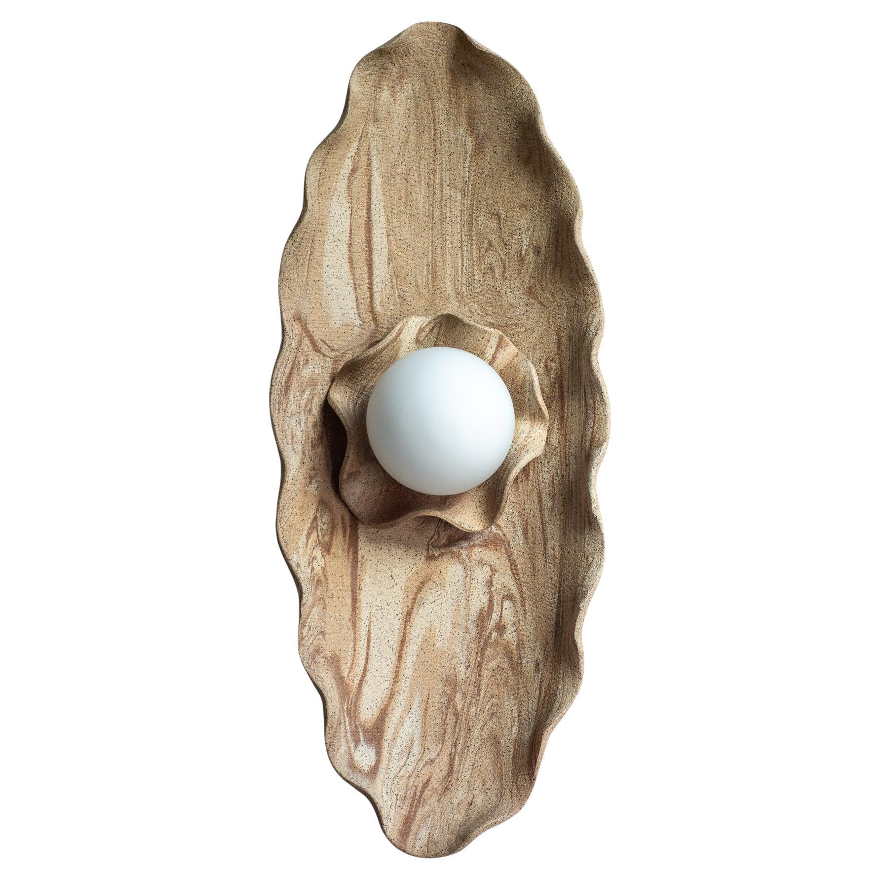 Aplique moderno de cerámica orgánica