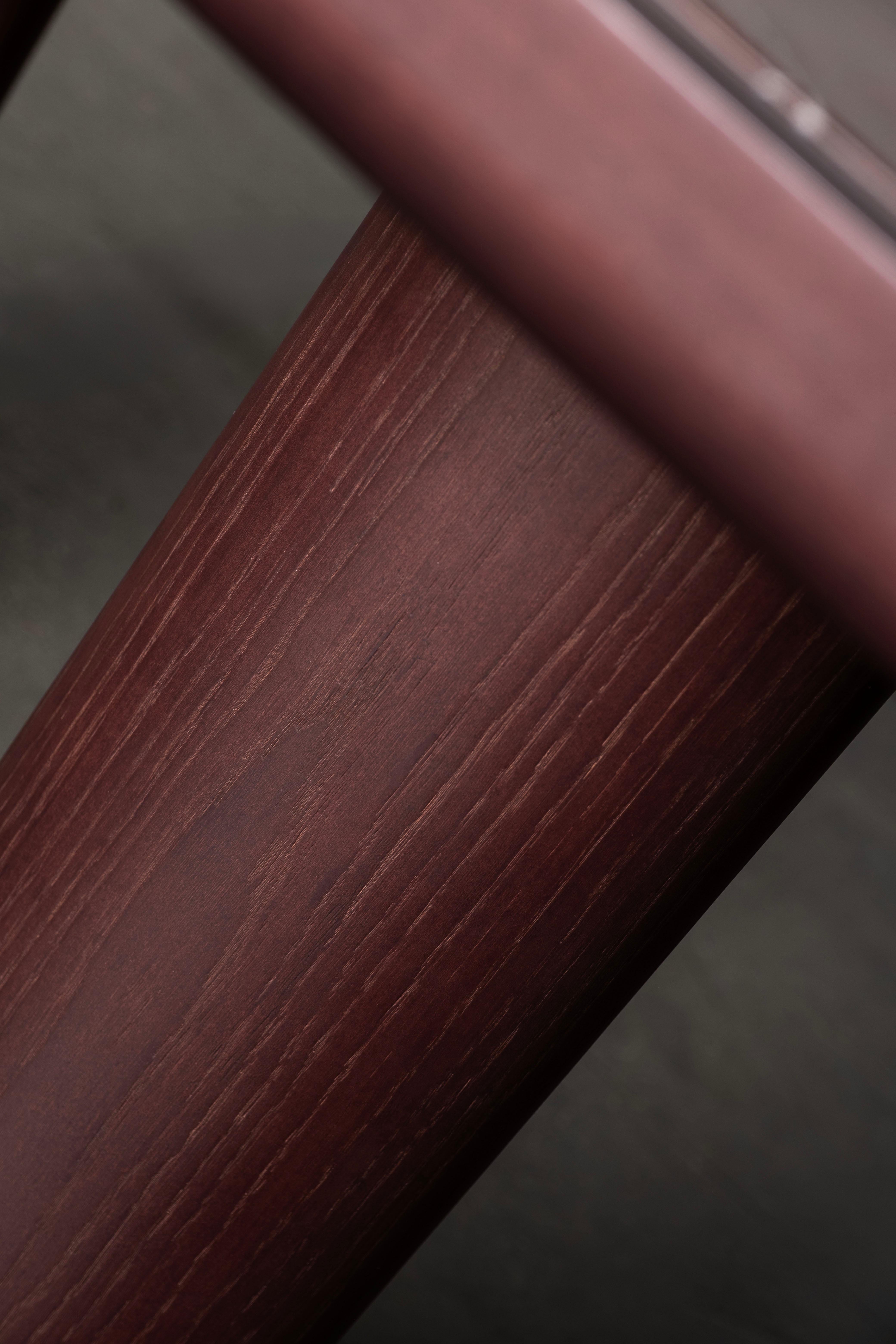 Mesa de Comedor Cerdeira Moderna Ecológica, Mármol Rosso Levanto, Manzana Verde Hecha a Mano Ónix en venta