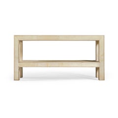 Organic Modern Console Table