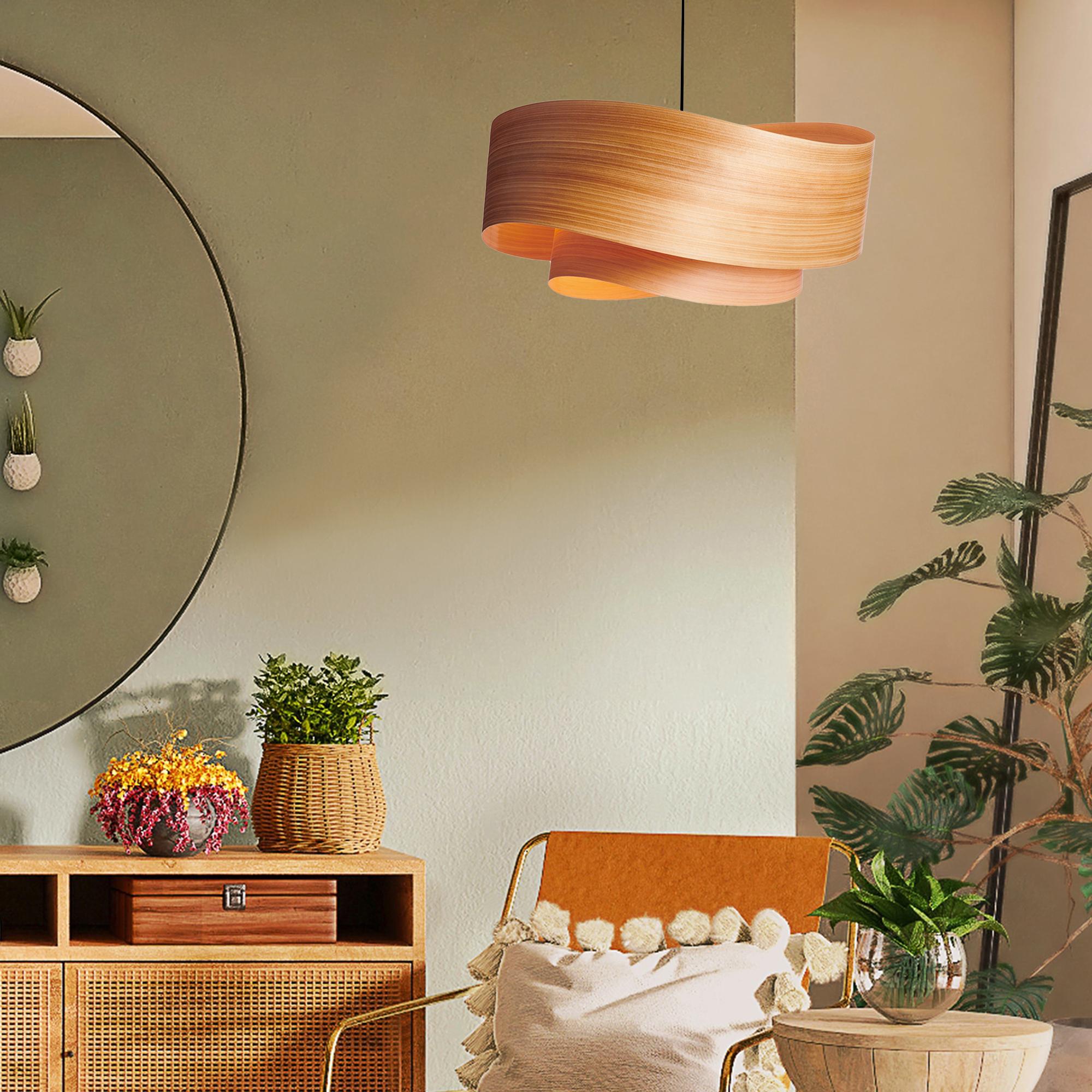 Limited-Edition Mid-Century Modern Cypress Veneer Pendant Light: A Natural Masterpiece

Bring the beauty of nature indoors with this stunning, limited-edition mid-century modern cypress veneer pendant light. Handcrafted from the finest cypress