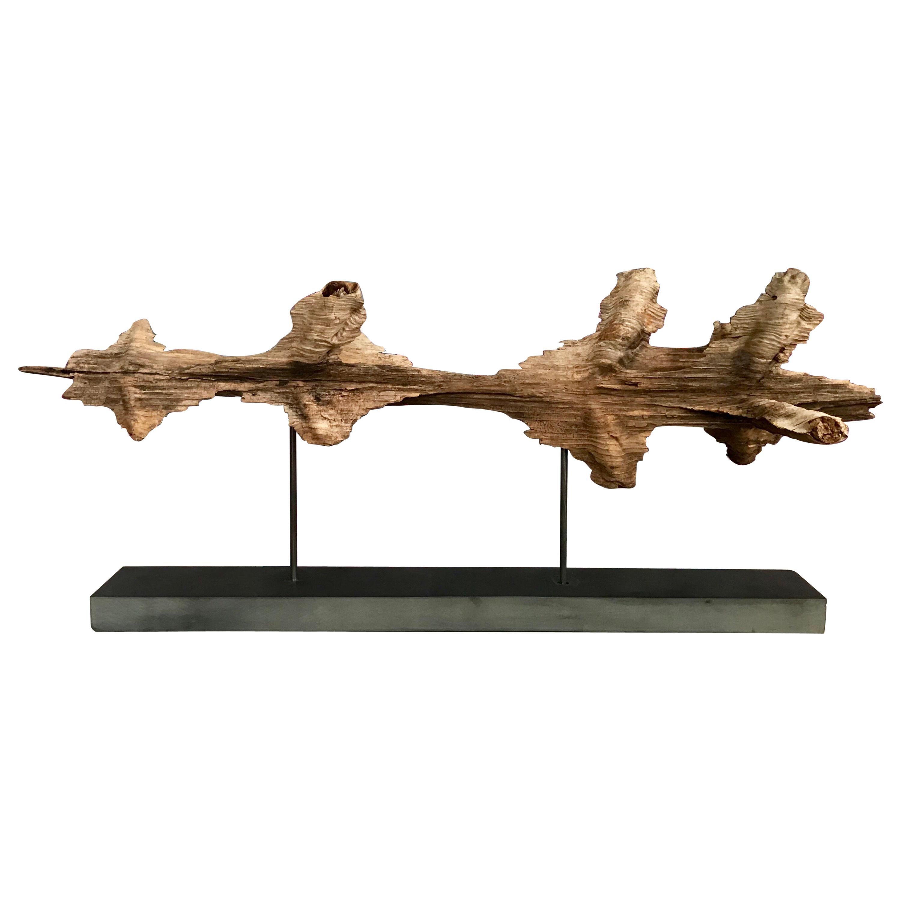 Organic Modern Decorative Mantle Sculpture