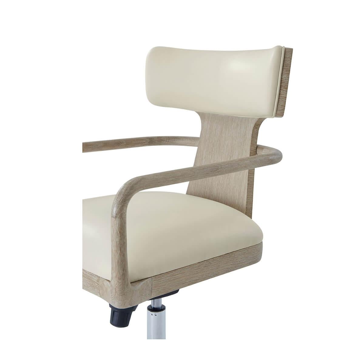 Organic Modern Desk Chair In New Condition For Sale In Westwood, NJ