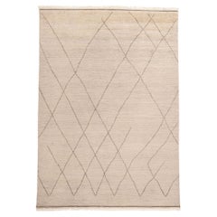 Organic Modern Earth-Tone Moroccan Rug, Wabi-Sabi Meets Sustainable Elegance