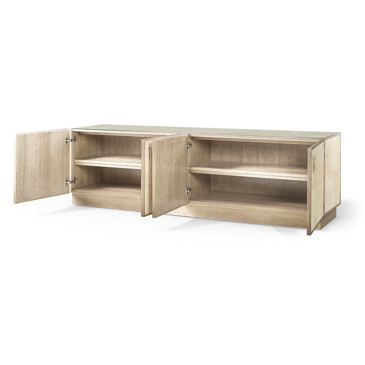 Organic Modern Entertainment Console For Sale 1