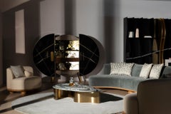 Divano organico moderno Galapinhos, Oak Root, Alpaca, fatto a mano, Portogallo Greenapple