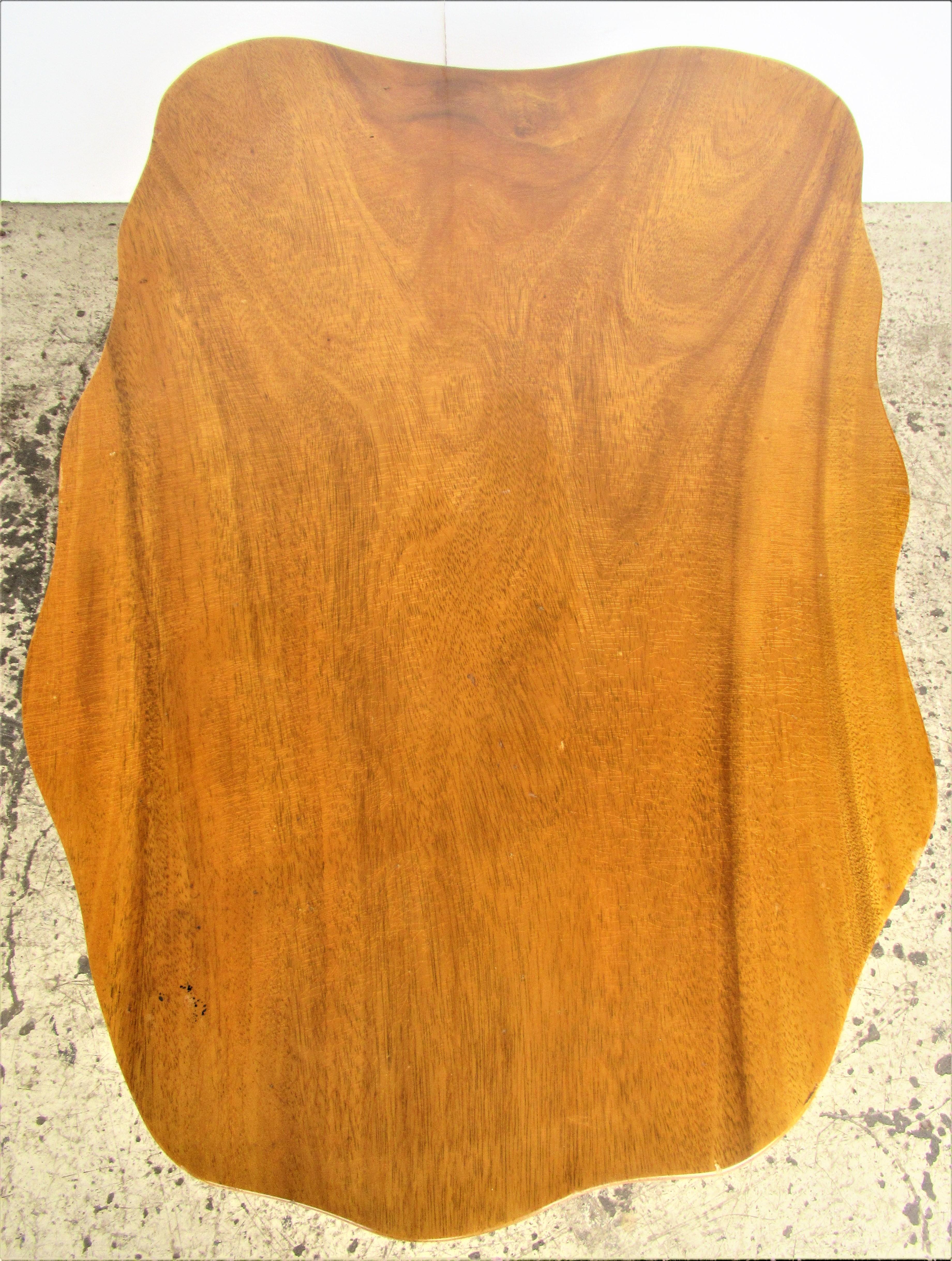  Organic Modern Hawaiian Monkey Pod Wood Table 2