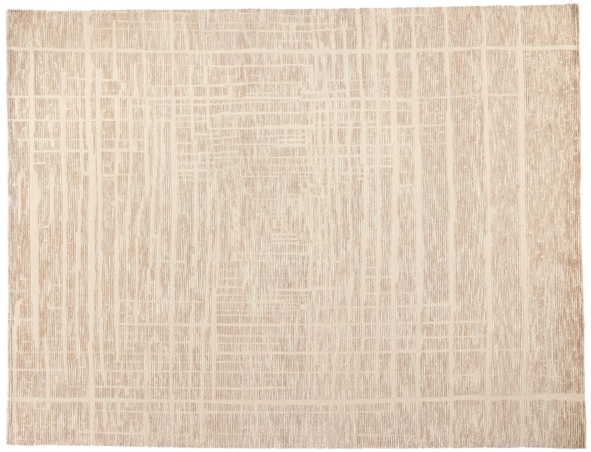 Tapis organique moderne High-Low, l'expressionnisme abstrait rencontre le subtil Shibui en vente 2