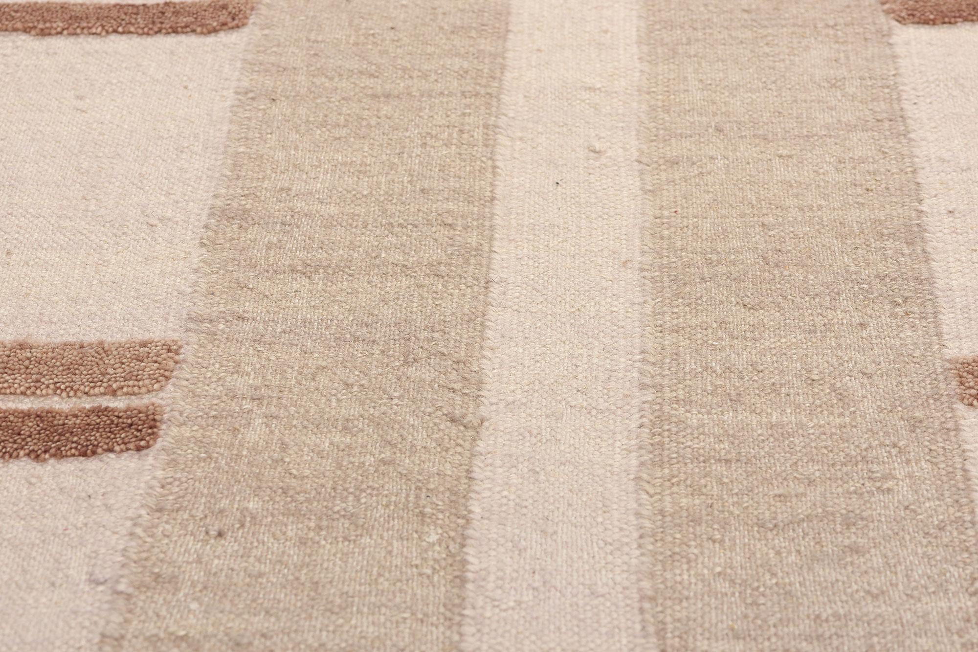 Organic Modern High-Low Souf Rug In New Condition For Sale In Dallas, TX