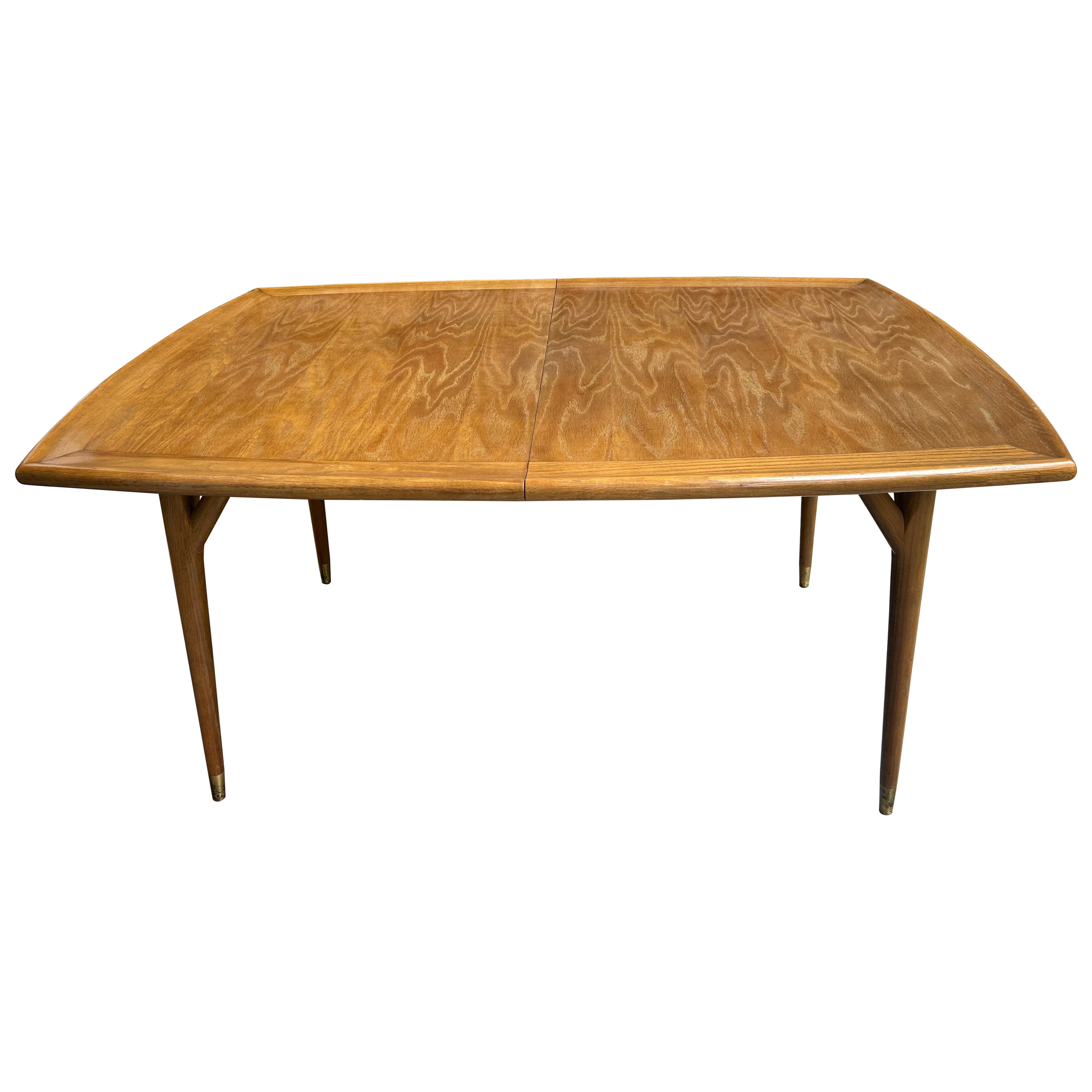 Organic Modern Jack Van Der Molen Dining Table Jamestown Mid-Century For Sale