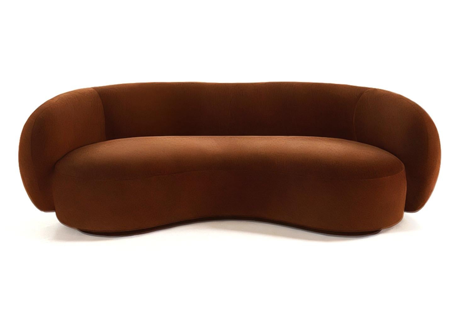 Bio Modern Leopard Pelz Samt Sofa Melancolía im Zustand „Neu“ im Angebot in Almería, ES