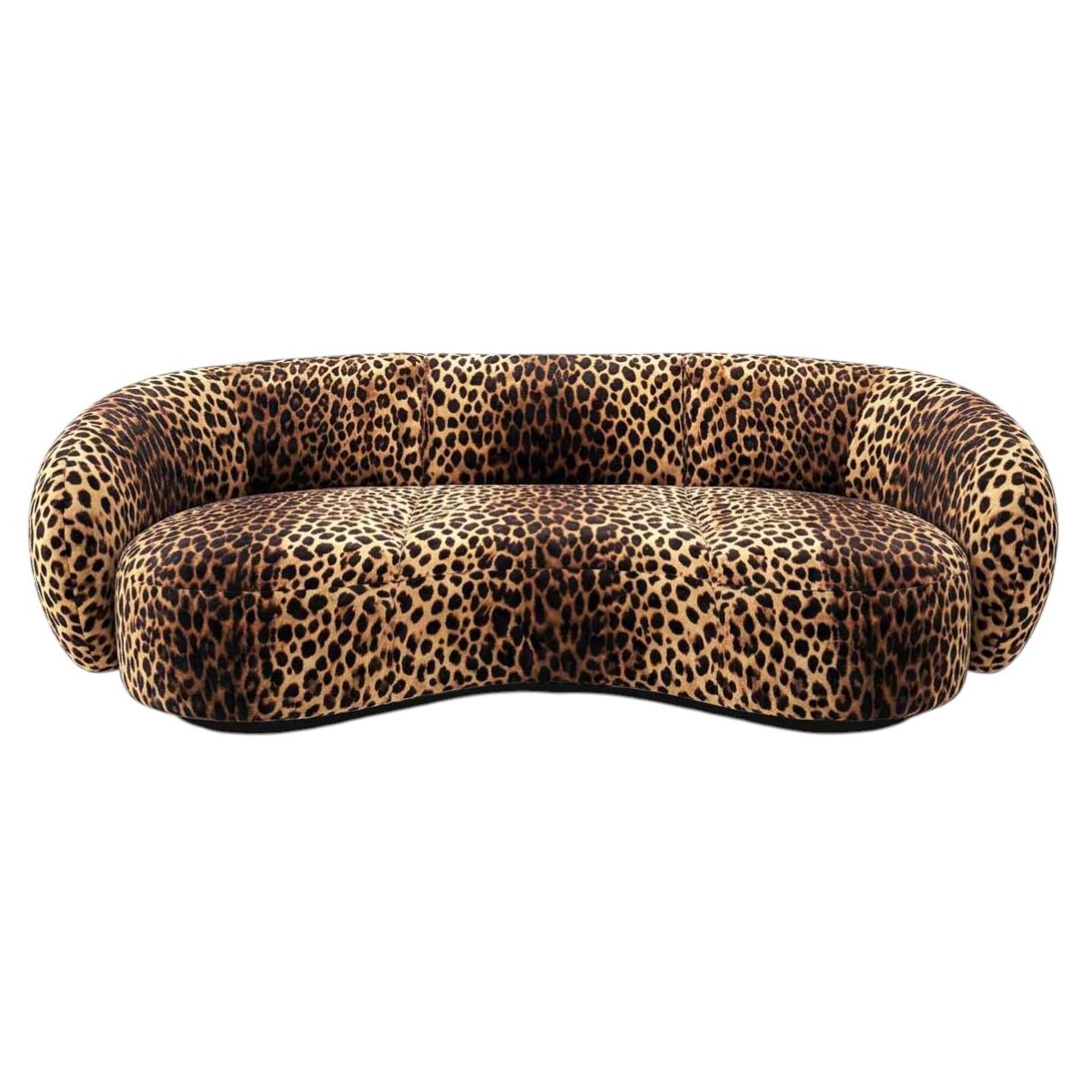Organic Modern Leopard Sofa Melancolía