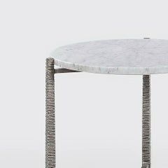Organic Modern Marble-Top Table
