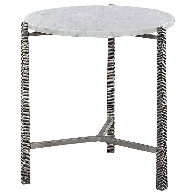 Organic Modern Marble-Top Table