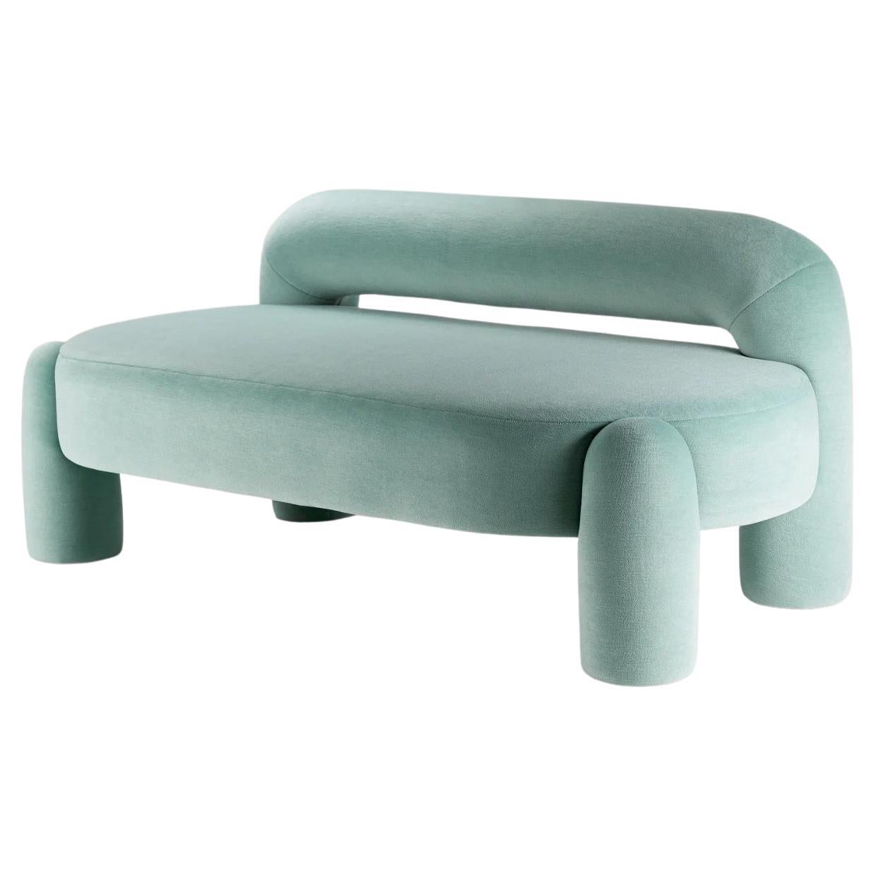 DOOQ Organic Modern Marlon Daybed II, Mint Kvadrat by Pietro Franceschini, w=240