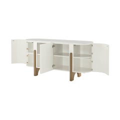 Organic Modern Media Cabinet