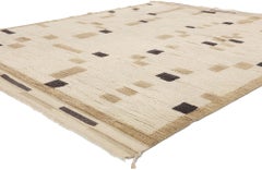 Nuovo tappeto marocchino contemporaneo brutalista ispirato a Theo Van Doesburg