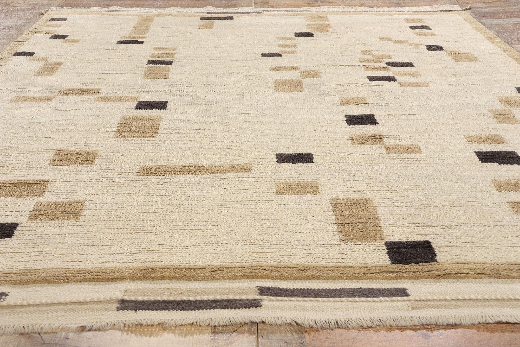 Neuer Contemporary Marokko-Teppich im Brutalismus, inspiriert von Theo van Doesburg im Angebot 1