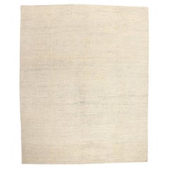 Tappeto organico moderno marocchino minimalista, la tranquillità di Japandi incontra l'accogliente coesione