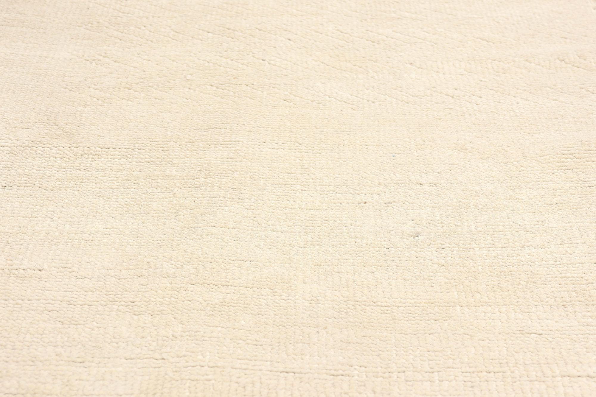Annodato a mano Tappeto marocchino organico e moderno, Shibui incontra il Boho Chic in vendita
