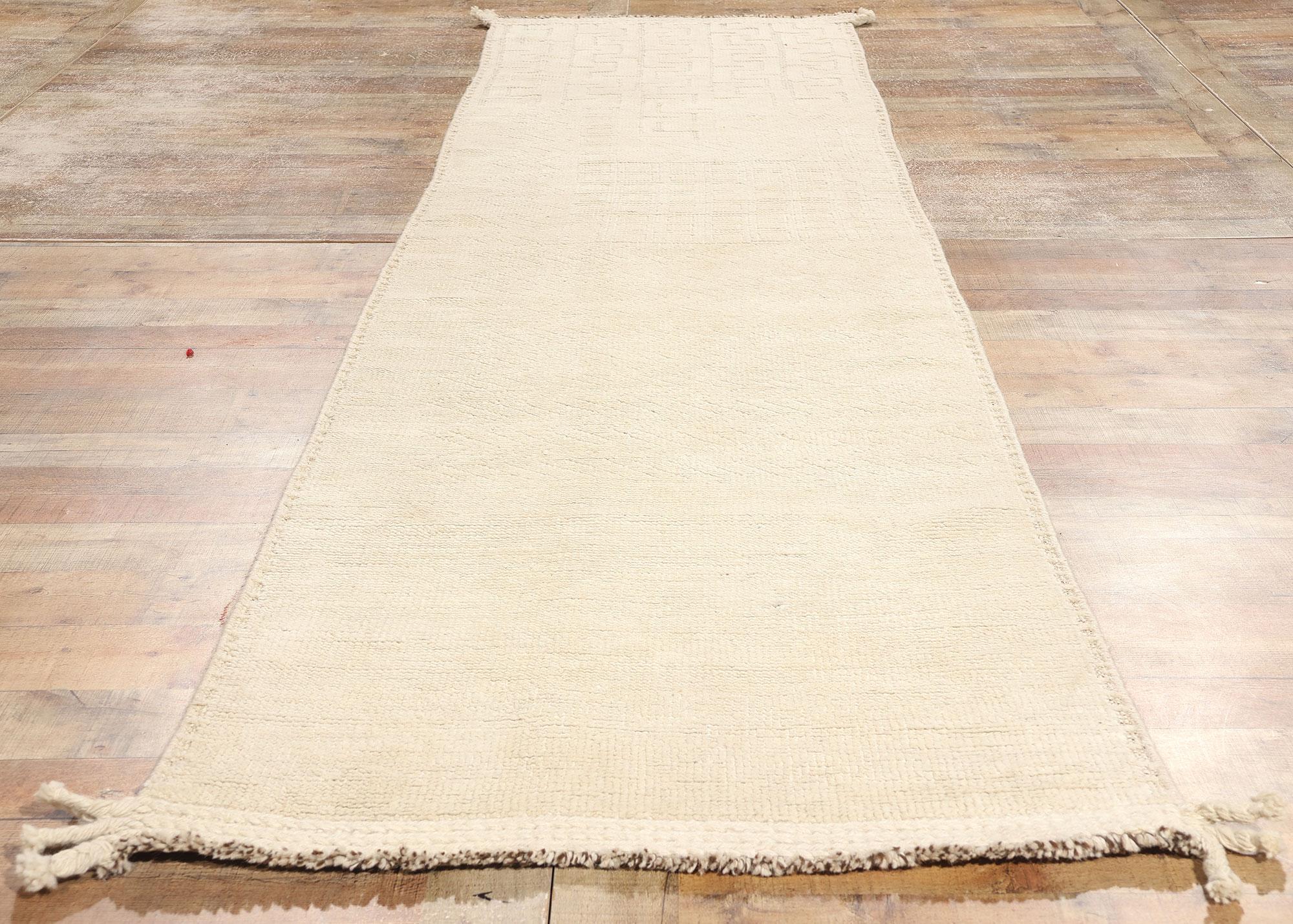 Lana Tappeto marocchino organico e moderno, Shibui incontra il Boho Chic in vendita