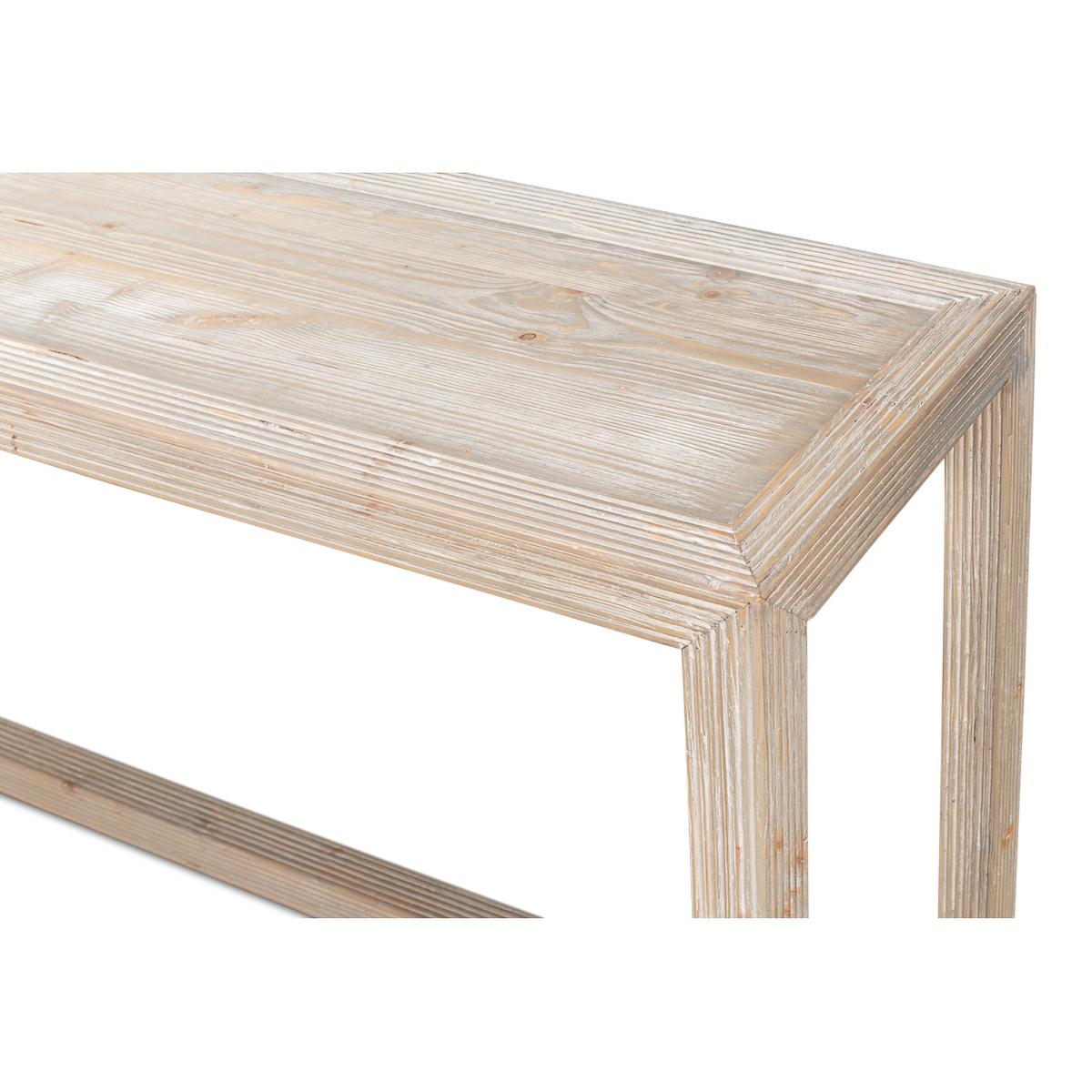 Organic Modern Pine Console For Sale 2