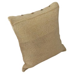 Almohada "Andorra" " de pura lana orgánica moderna hecha a mano por Elia