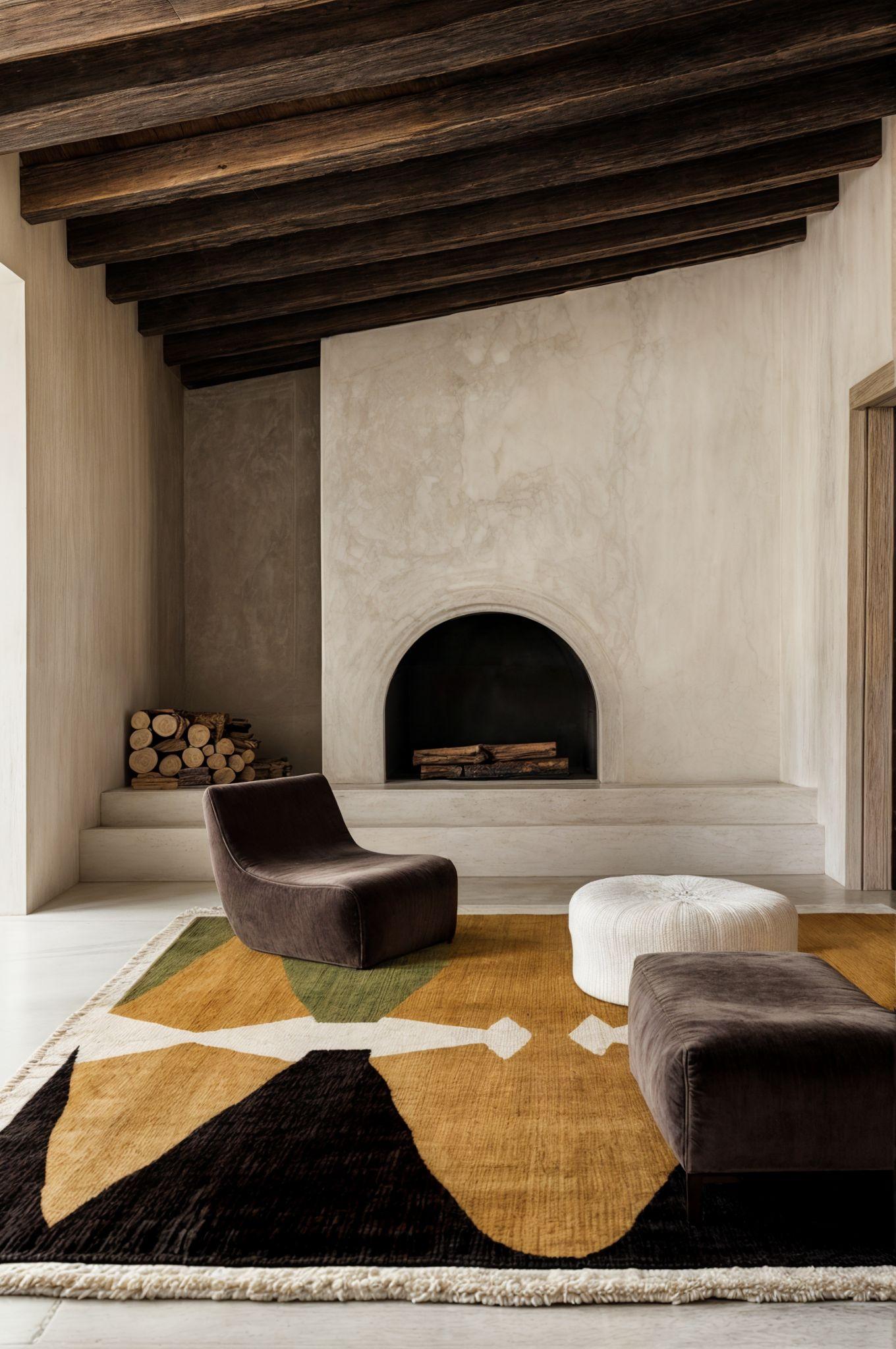 Organic Modern Rectangular Rug Ethnic Pattern Green, Yellow, Black, White

The Citrus Rug exudes a bright, fresh, and tangy essence, embodying the uplifting aroma of citrus. This vibrant organic rug infuses your space with energy and vitality,
