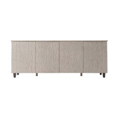 Organic Modern Ripple Oak Sideboard, Light